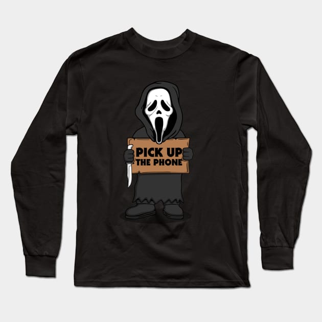 Pick up the phone Long Sleeve T-Shirt by Melonseta